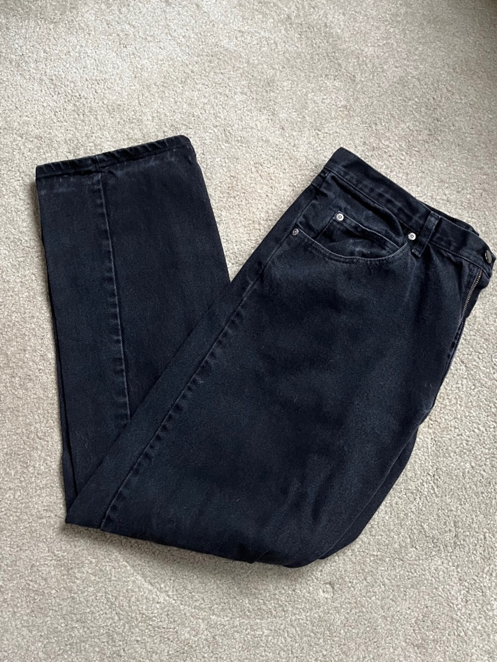 Wrangler Authentics Regular Fit Comfor Flex Waist Black Jeans, 34 x 32